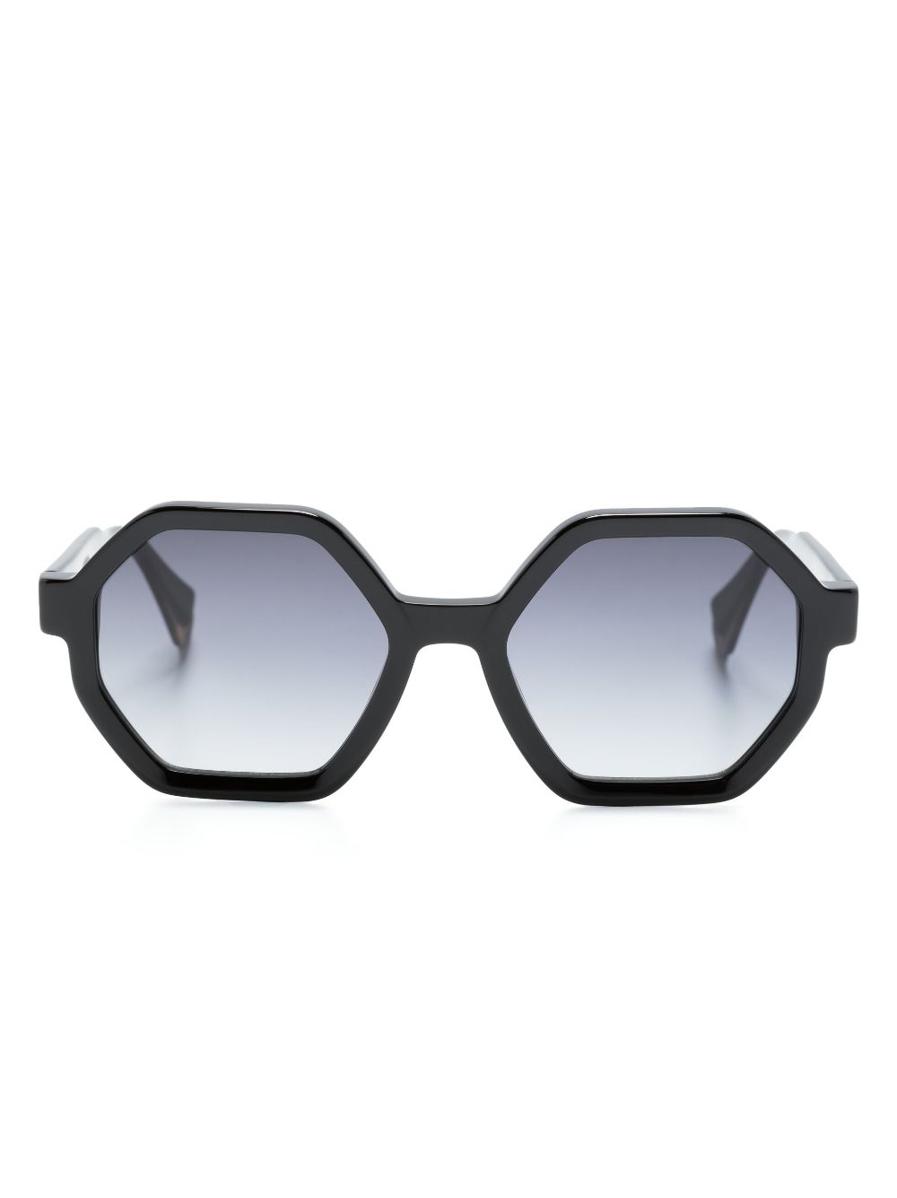 GIGI STUDIOS Shirley geometric-frame sunglasses - Black von GIGI STUDIOS