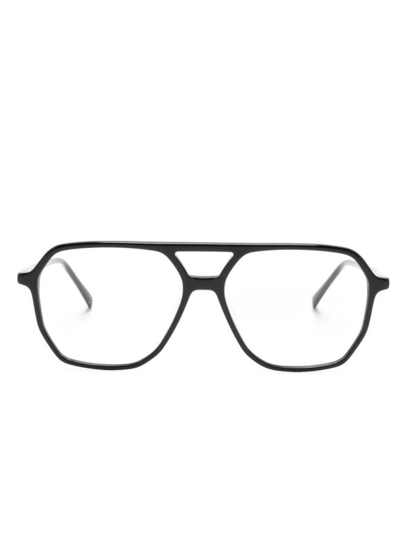 GIGI STUDIOS Vermont pilot-frame glasses - Black von GIGI STUDIOS