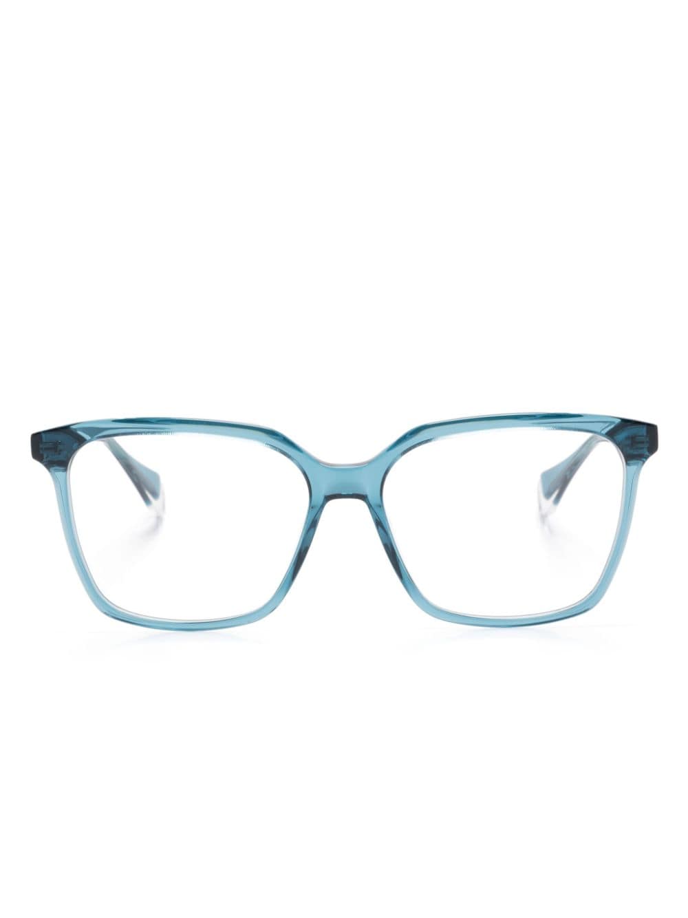 GIGI STUDIOS Wendy square-frame glasses - Blue von GIGI STUDIOS