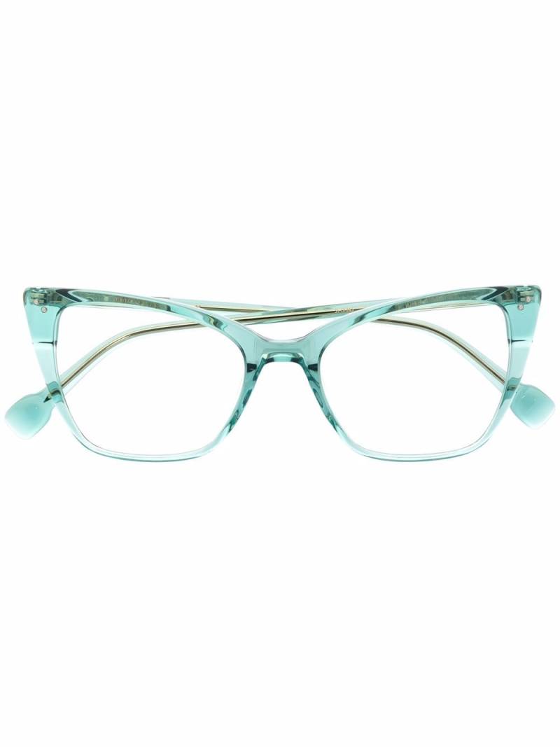 GIGI STUDIOS cat-eye frame glasses - Green von GIGI STUDIOS