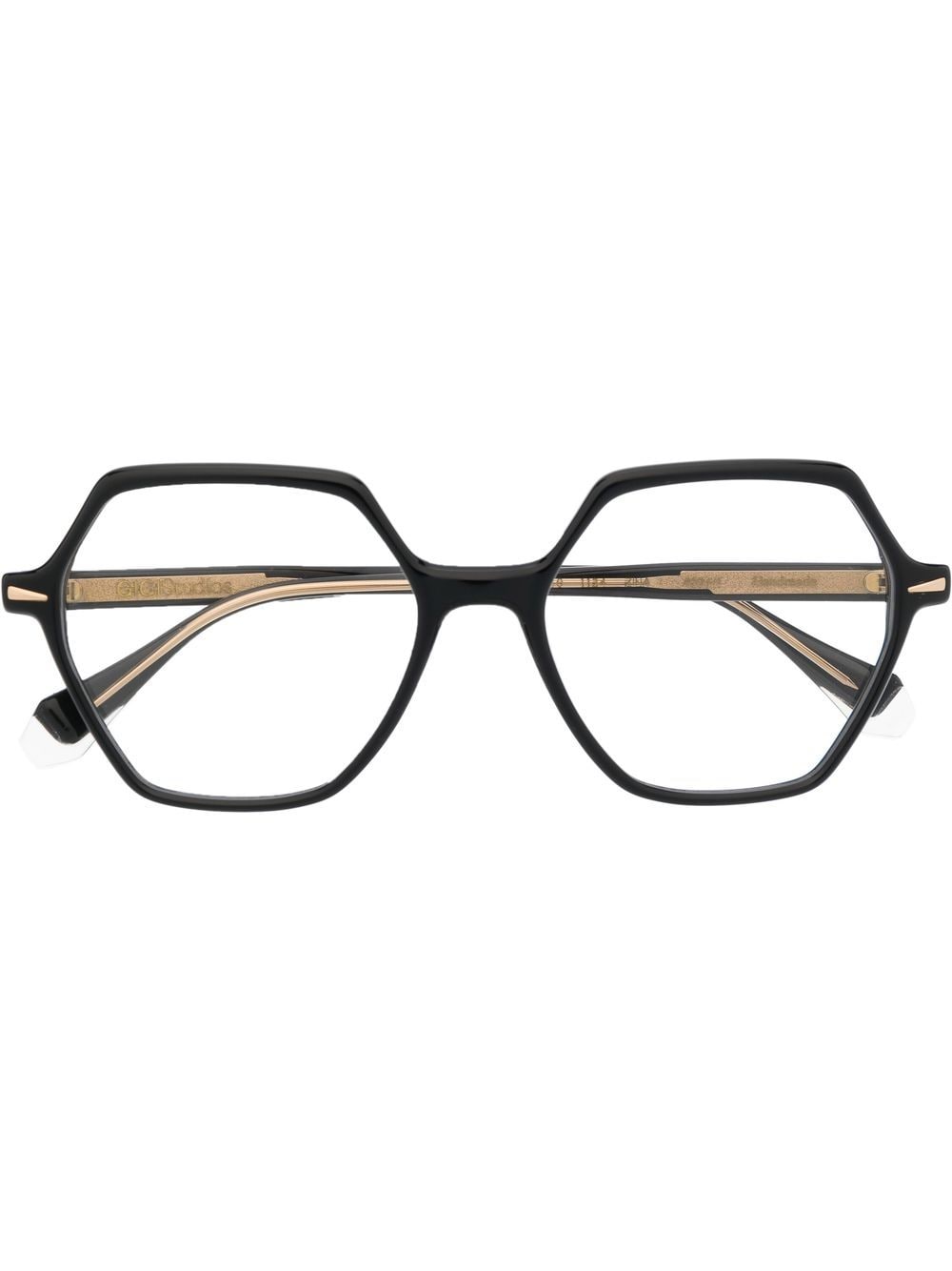 GIGI STUDIOS geometric-frame optical glasses - Black von GIGI STUDIOS