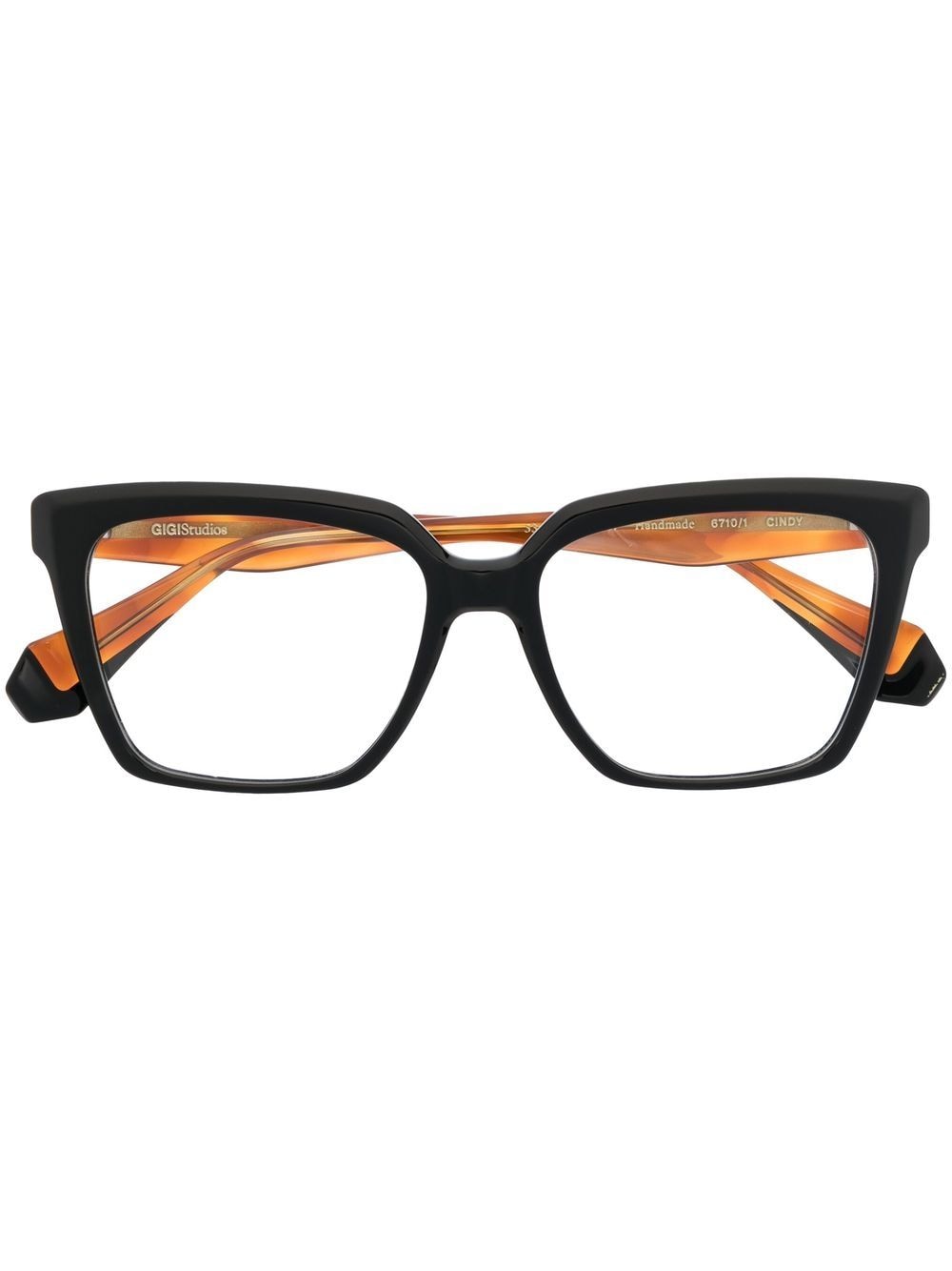 GIGI STUDIOS oversized cat-eye glasses - Black von GIGI STUDIOS