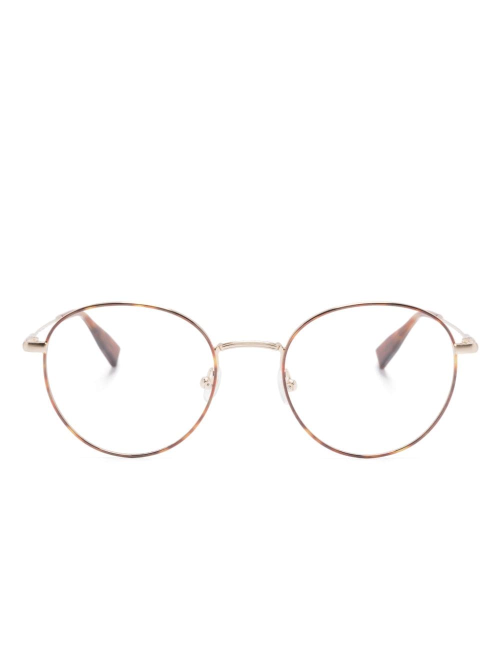 GIGI STUDIOS pantos-frame glasses - Gold von GIGI STUDIOS