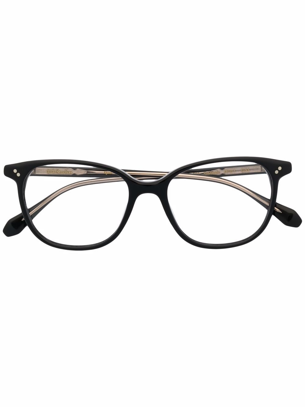 GIGI STUDIOS rectangle-frame glasses - Black von GIGI STUDIOS