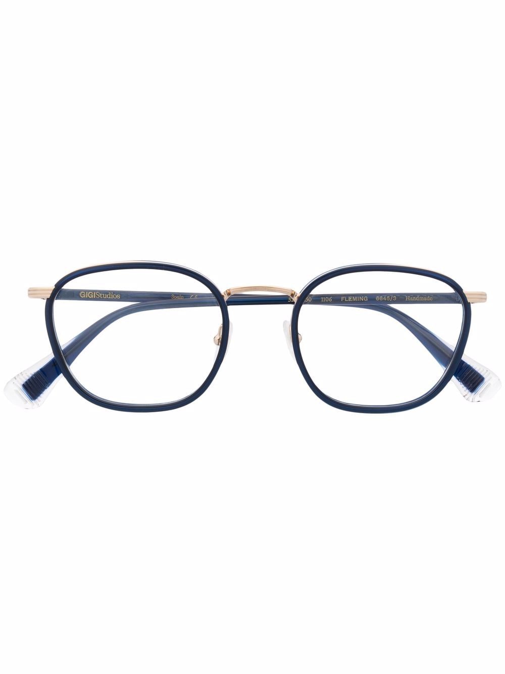 GIGI STUDIOS round-frame glasses - Blue von GIGI STUDIOS