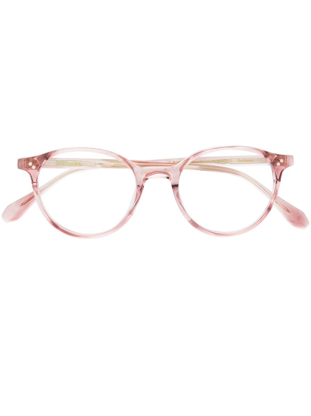 GIGI STUDIOS round-frame tinted sunglasses - Pink von GIGI STUDIOS