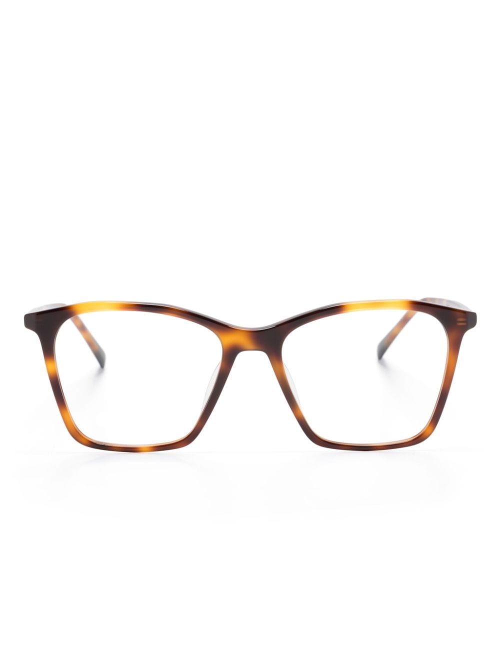 GIGI STUDIOS tortoiseshell square-frame glasses - Brown von GIGI STUDIOS
