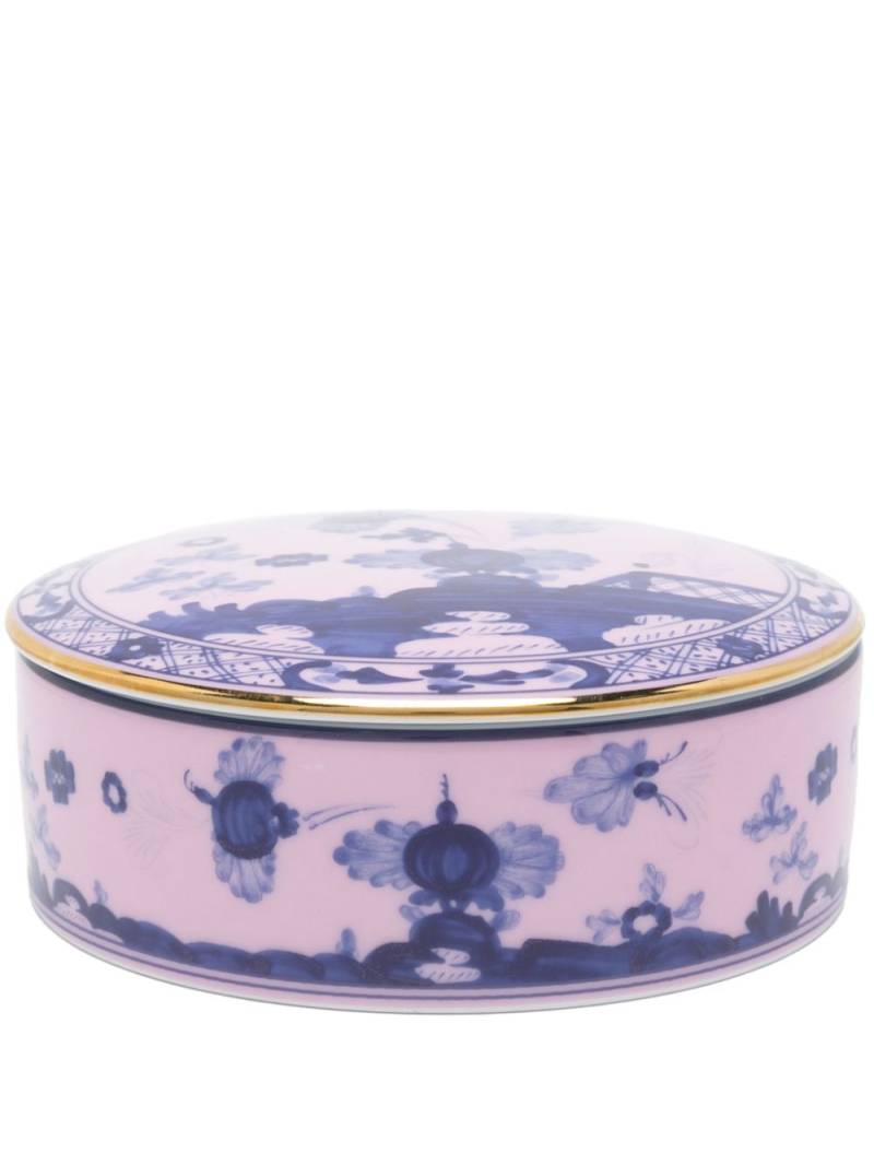 GINORI 1735 Azalea trinket box (13cm) - Pink von GINORI 1735