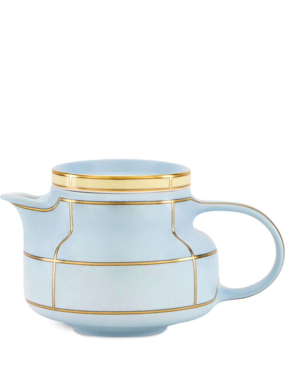 GINORI 1735 Diva porcelain teapot (770ml) - Blue von GINORI 1735