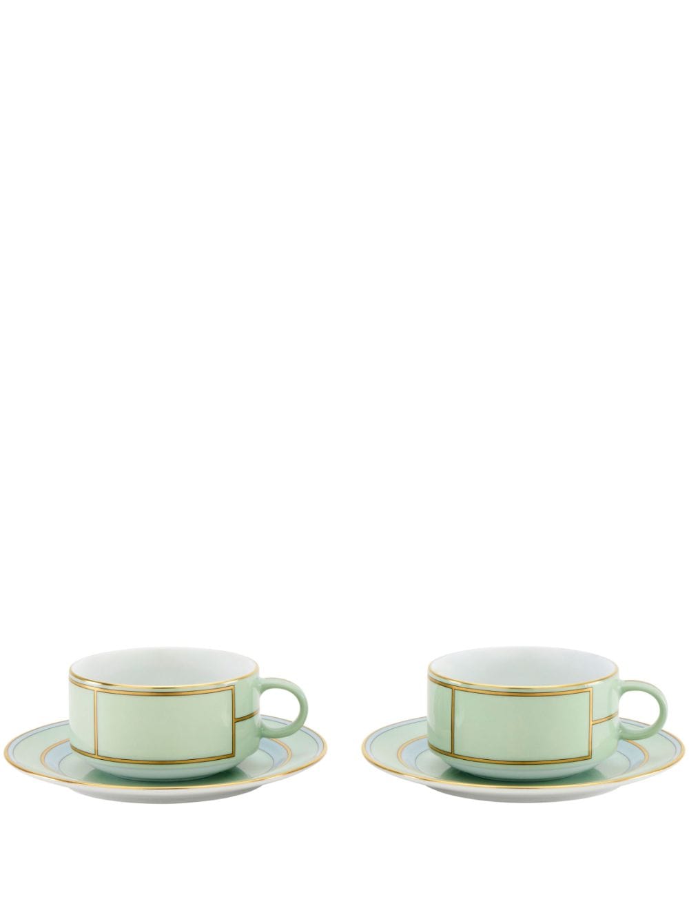 GINORI 1735 Diva tea cup (set of two) - Green von GINORI 1735