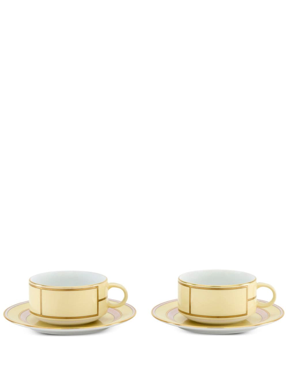 GINORI 1735 Diva tea cup (set of two) - Yellow von GINORI 1735