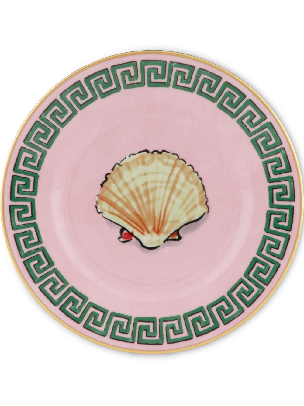 GINORI 1735 Il Viaggio Di Nettuno bread plate (16cm) - Pink von GINORI 1735