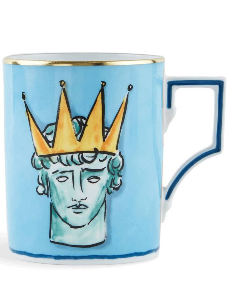 GINORI 1735 Il Viaggio di Nettuno mug - Blue von GINORI 1735