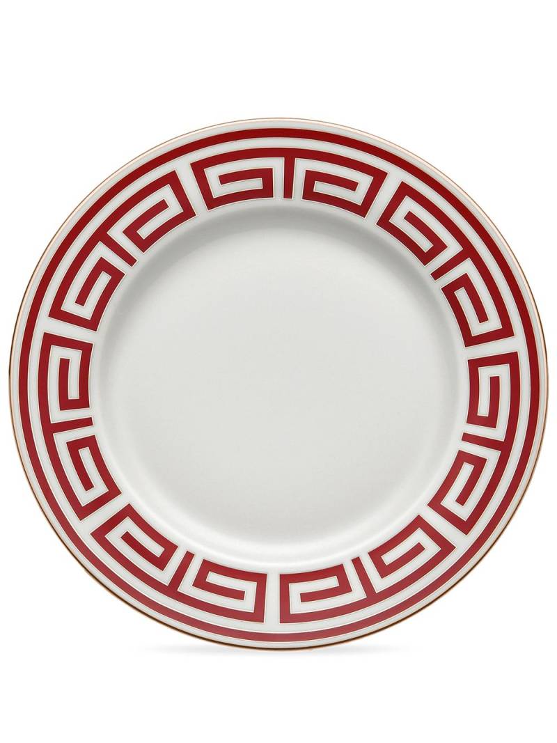 GINORI 1735 Labirinto flat dinner plates (set of 2) - Red von GINORI 1735