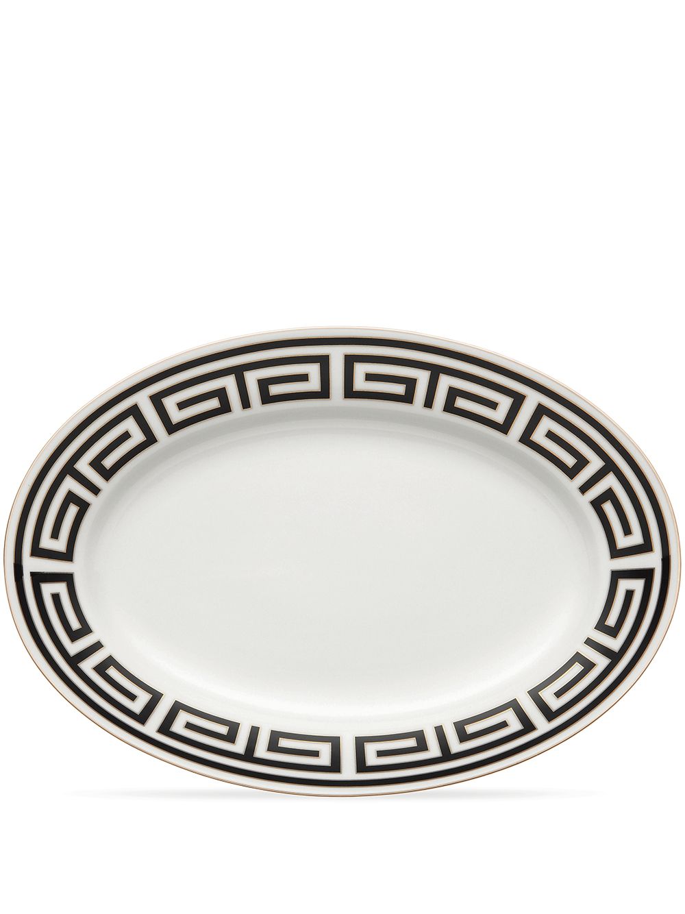 GINORI 1735 Labirinto serving platter (40cm) - Black von GINORI 1735