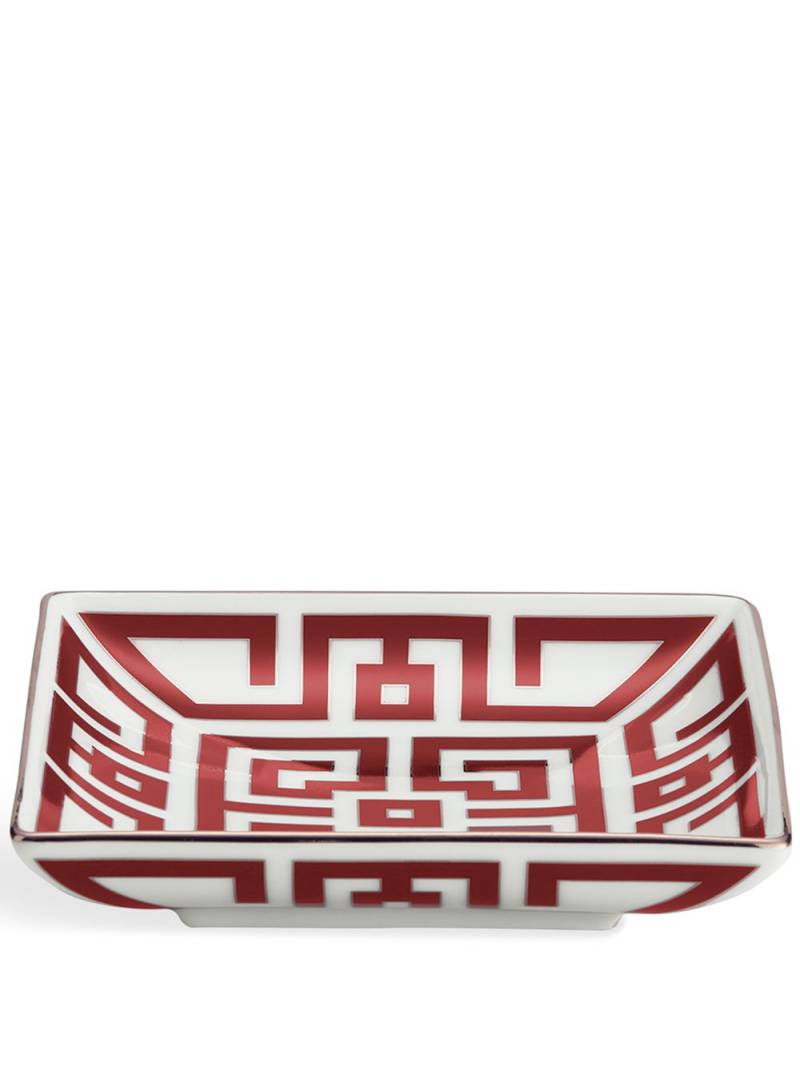 GINORI 1735 Labirinto trinket dish (13cm) - Red von GINORI 1735