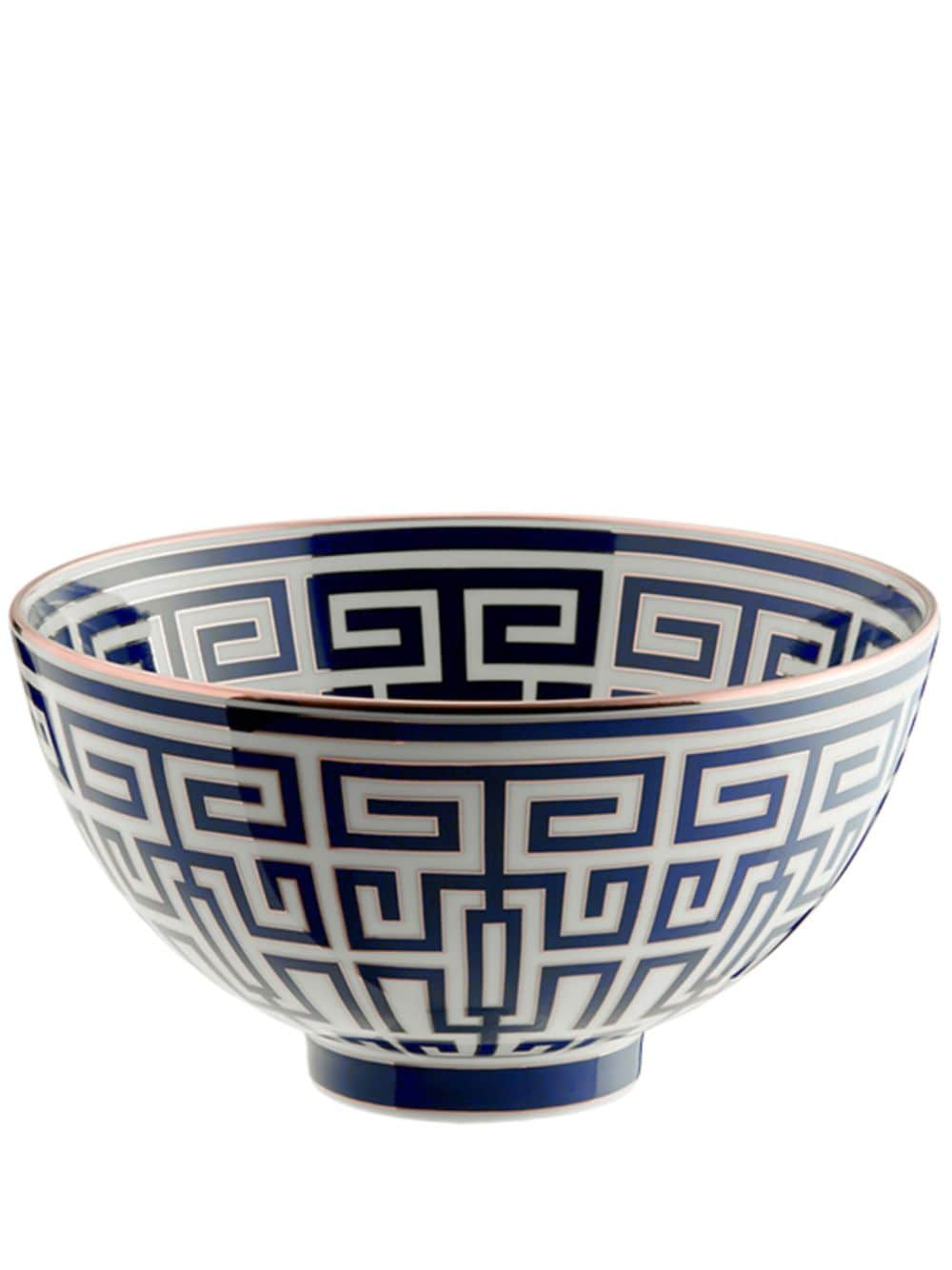 GINORI 1735 Labyrinth porcelain bowl - White von GINORI 1735