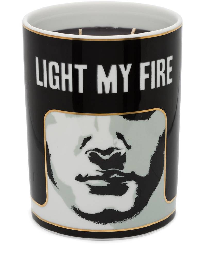 GINORI 1735 Light My Fire scented candle (1kg) - Black von GINORI 1735