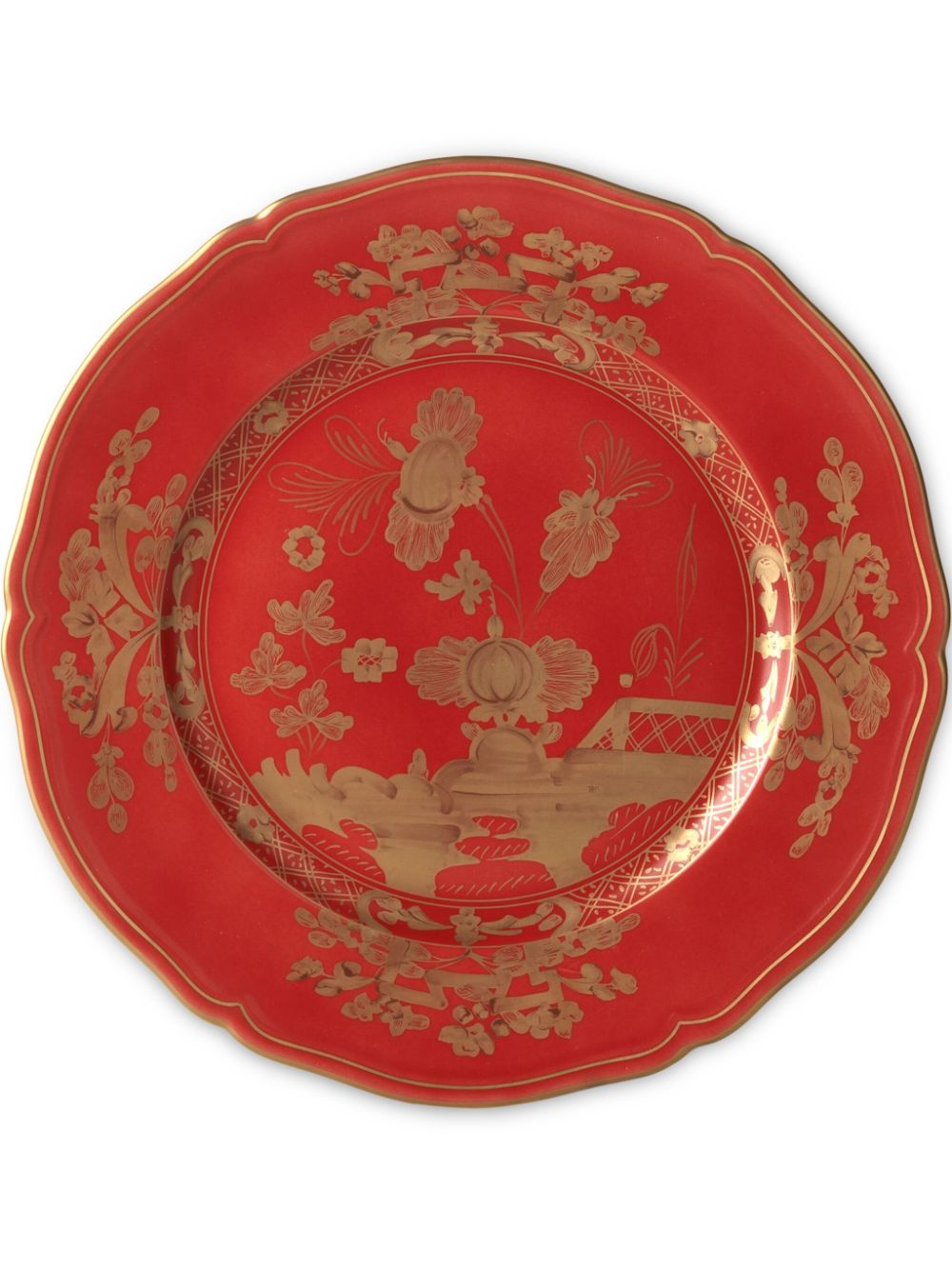 GINORI 1735 Oriente Italiano charger plate (31cm) - Red von GINORI 1735