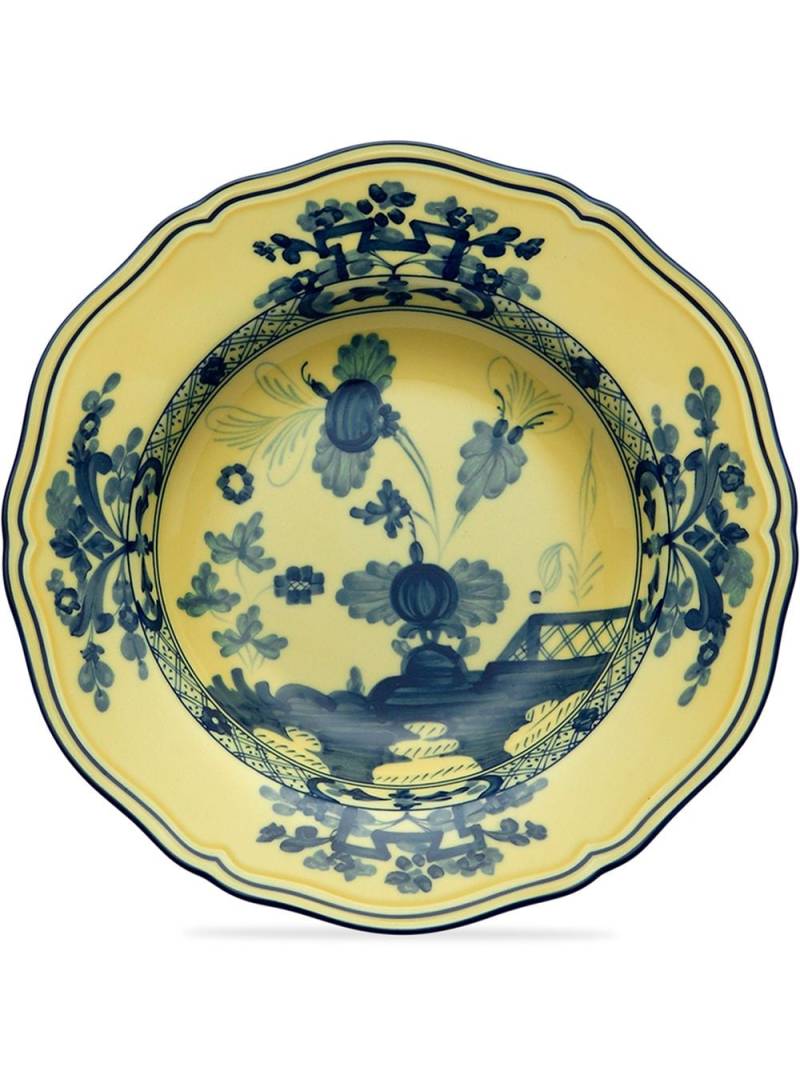 GINORI 1735 Oriente Italiano dinner plate - Yellow von GINORI 1735