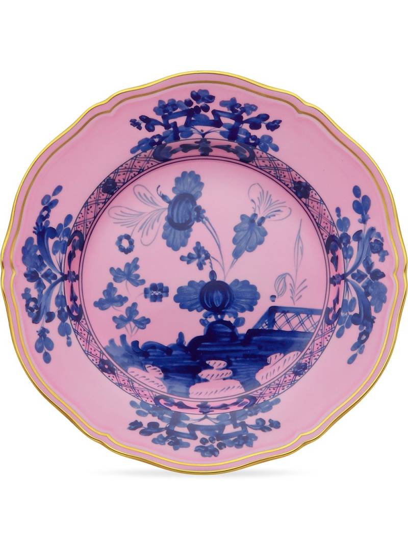 GINORI 1735 Oriente Italiano flat dinner plates (set of 2) - Pink von GINORI 1735