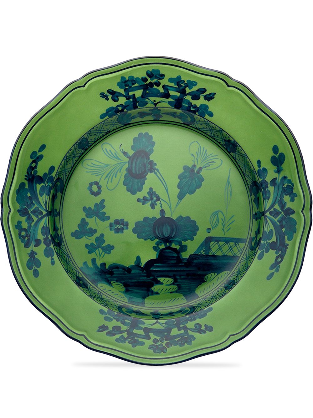 GINORI 1735 Oriente Italiano porcelain charger plate - Green von GINORI 1735