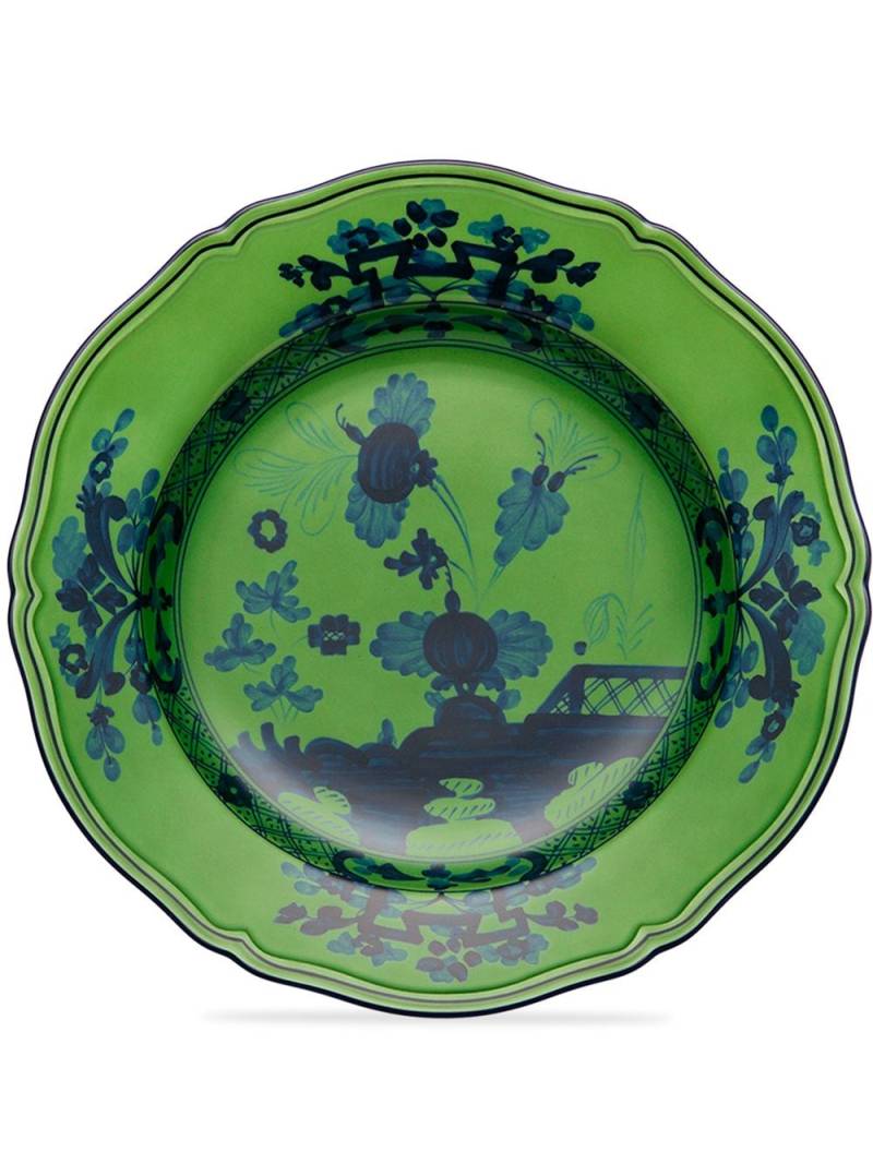 GINORI 1735 Oriente Italiano soup plate - Green von GINORI 1735