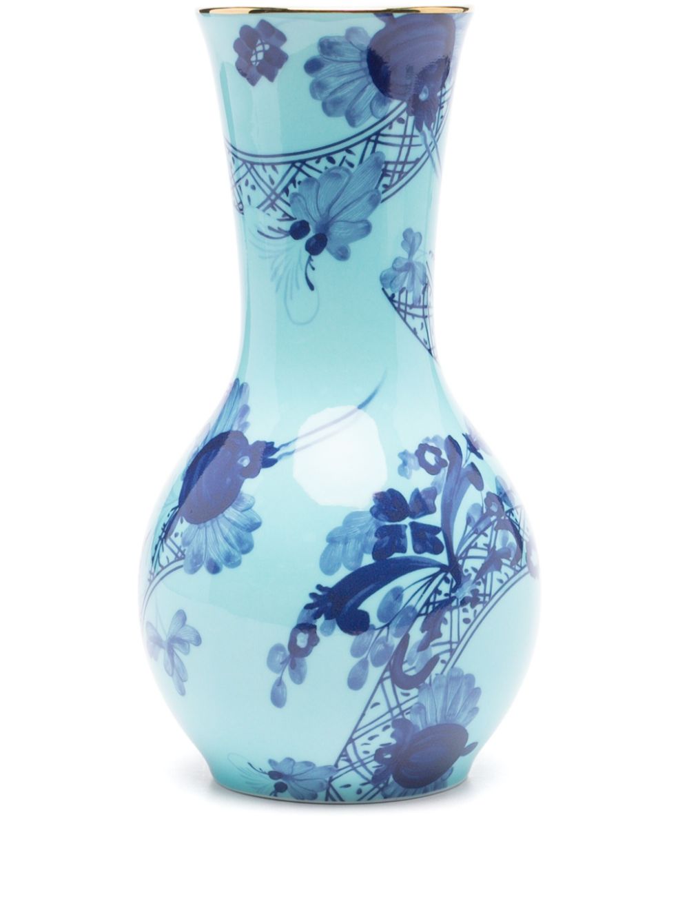 GINORI 1735 Oriente Italiano porcelain vase (20cm x 12cm) - Blue von GINORI 1735