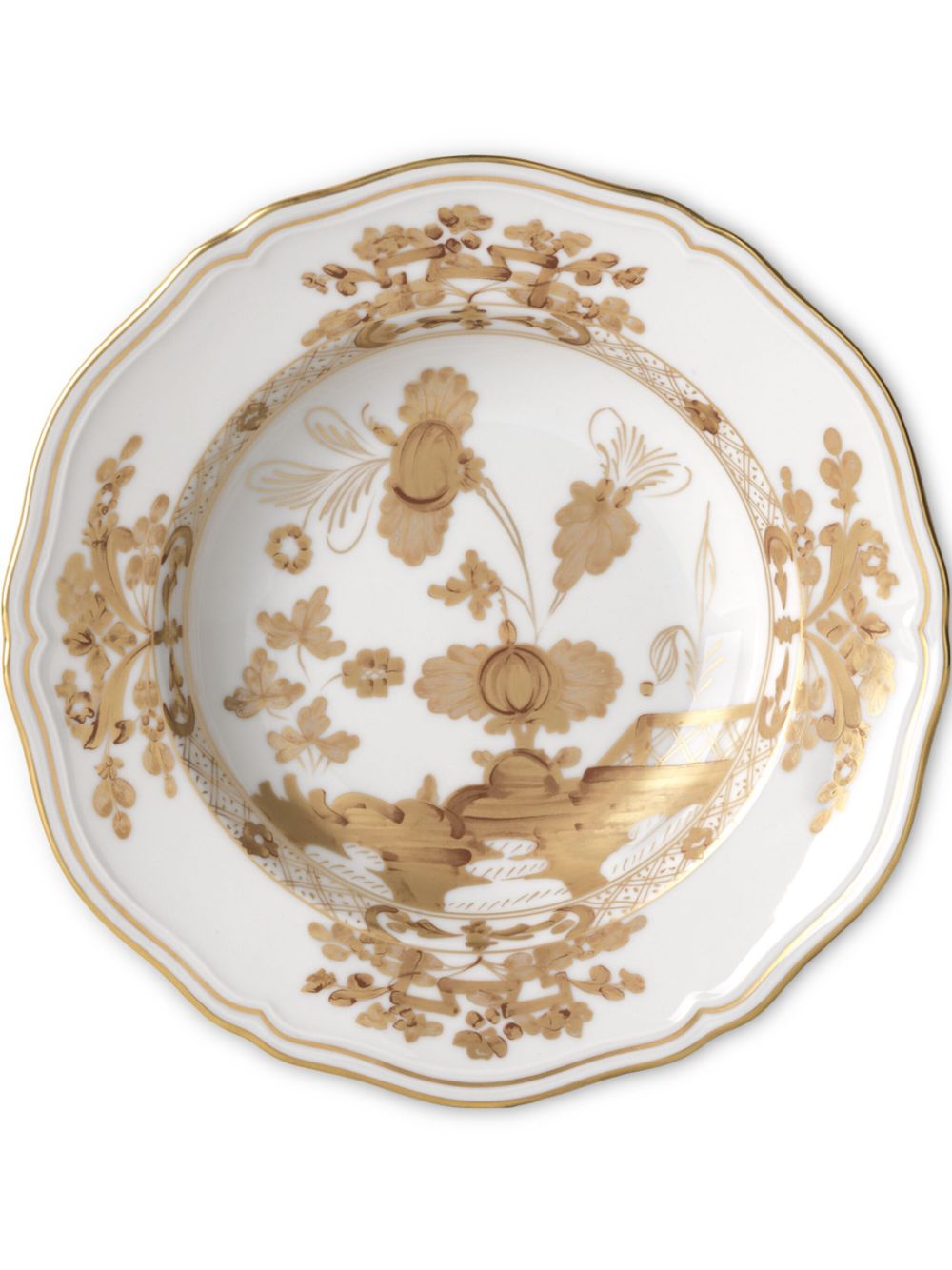 GINORI 1735 Oriente Italiano soup plate (24cm) - White von GINORI 1735