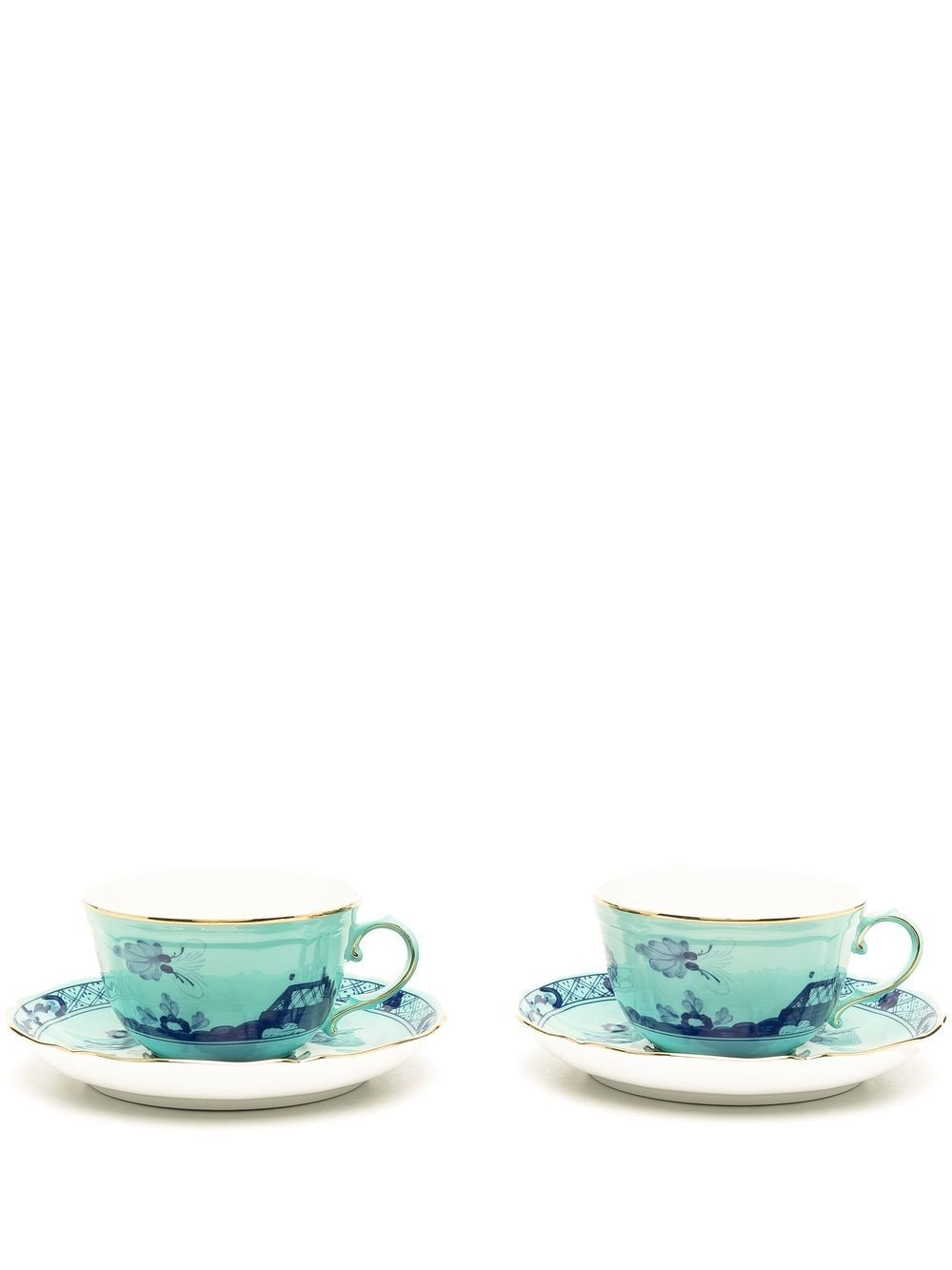 GINORI 1735 Oriente Italiano tea set (set of 2) - Blue von GINORI 1735