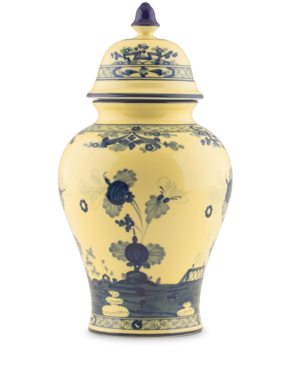 GINORI 1735 Oriente Italiano vase (31cm) - Yellow von GINORI 1735