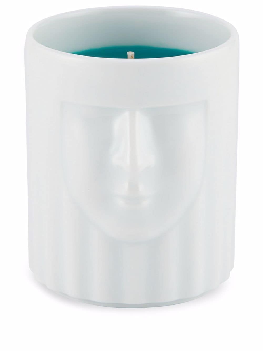 GINORI 1735 The Lady mask candle - White von GINORI 1735