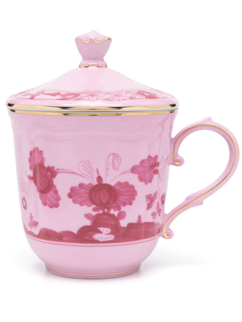 GINORI 1735 porcelain mug (400ml) - Pink von GINORI 1735