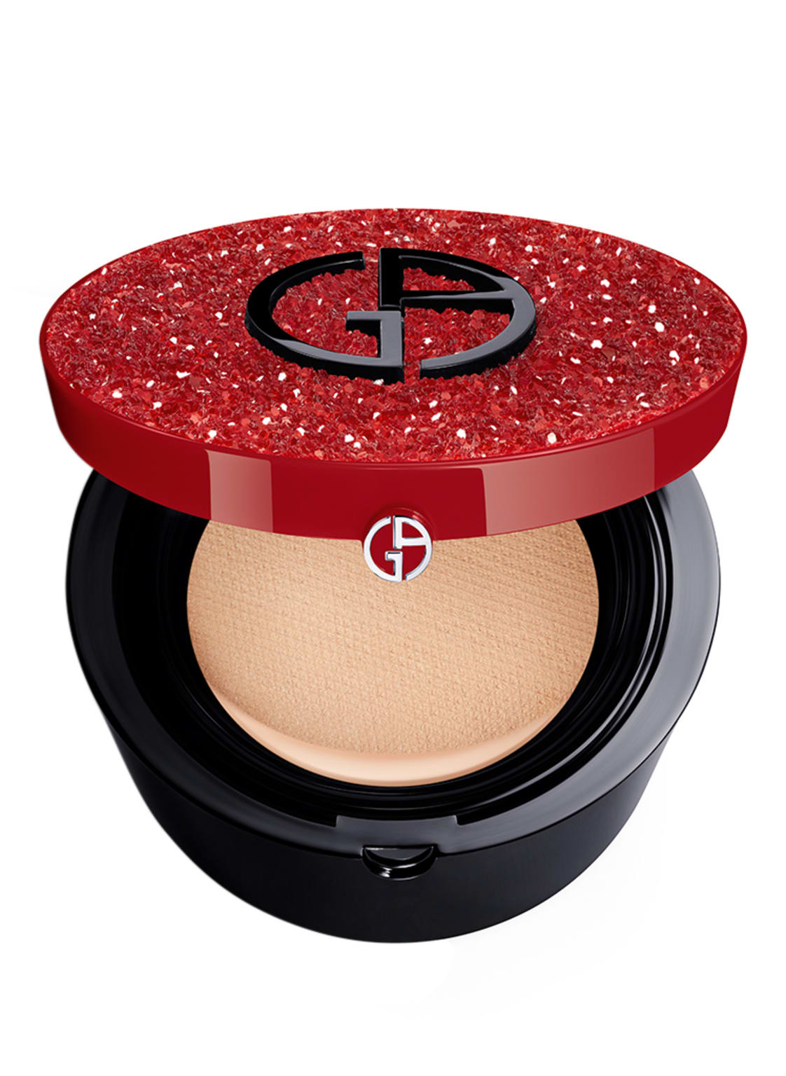 Giorgio Armani Beauty Gab Red Cushion Crystals Case Leerpaletten von GIORGIO ARMANI BEAUTY