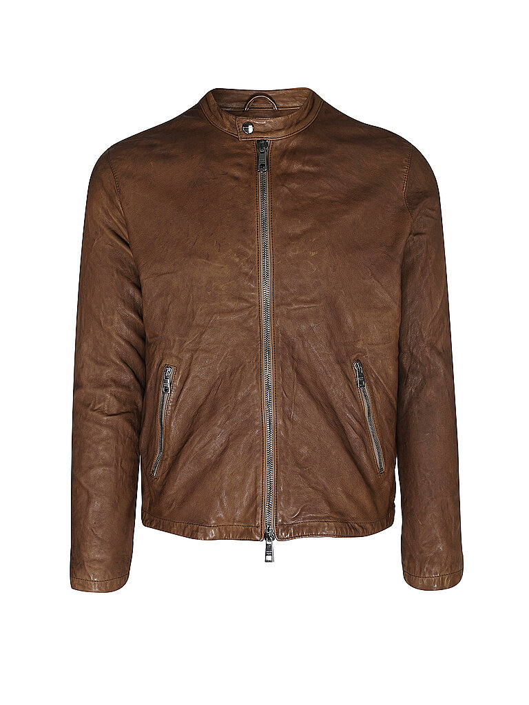 GIORGIO BRATO Lederjacke braun | 54 GIORGIO BRATO Lederjacke braun | 54 von GIORGIO BRATO