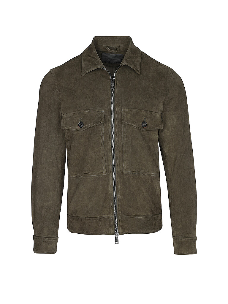GIORGIO BRATO Lederjacke olive | 52 GIORGIO BRATO Lederjacke olive | 52 von GIORGIO BRATO
