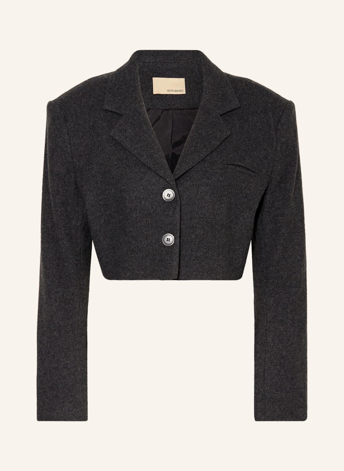 Gitta Banko Cropped-Blazer Taylor grau Gitta Banko Cropped-Blazer Taylor grau von GITTA BANKO