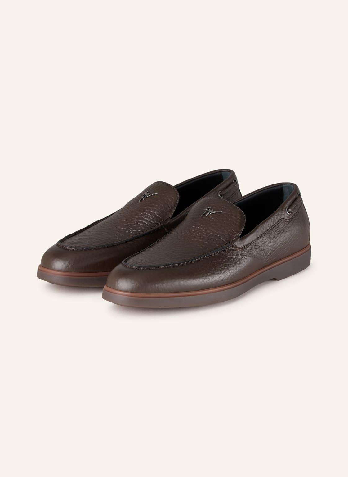 Giuseppe Zanotti Design Loafer Taormina braun von GIUSEPPE ZANOTTI DESIGN