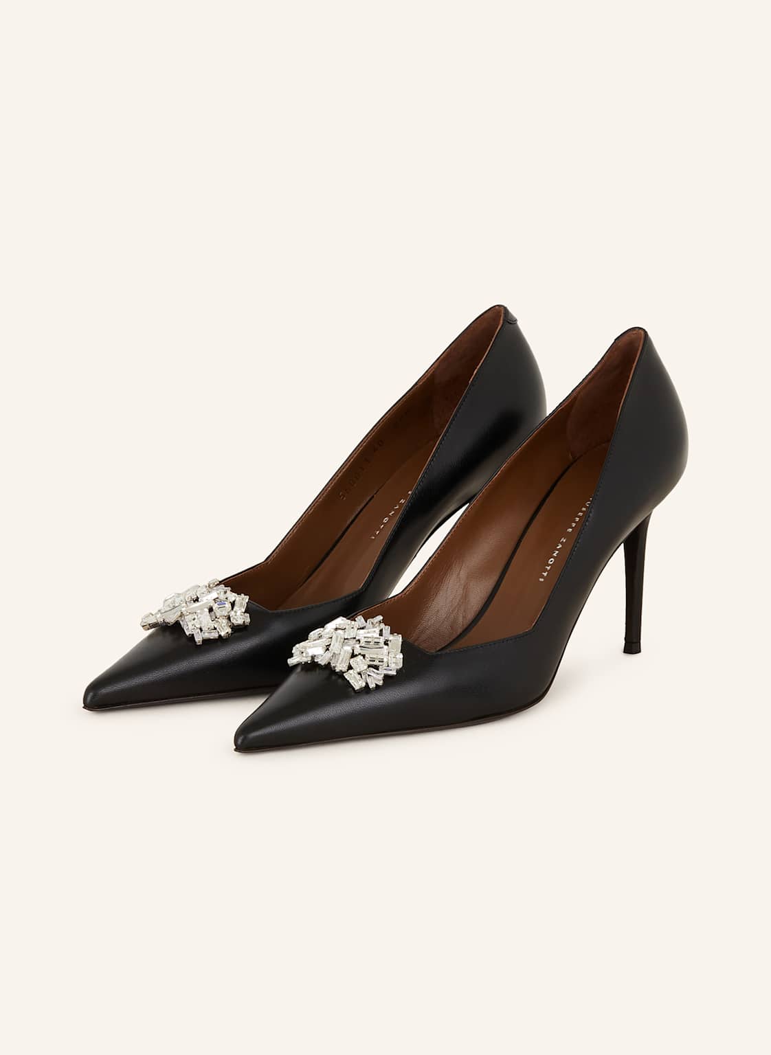 Giuseppe Zanotti Design Pumps Muse Mit Schmucksteinen schwarz von GIUSEPPE ZANOTTI DESIGN