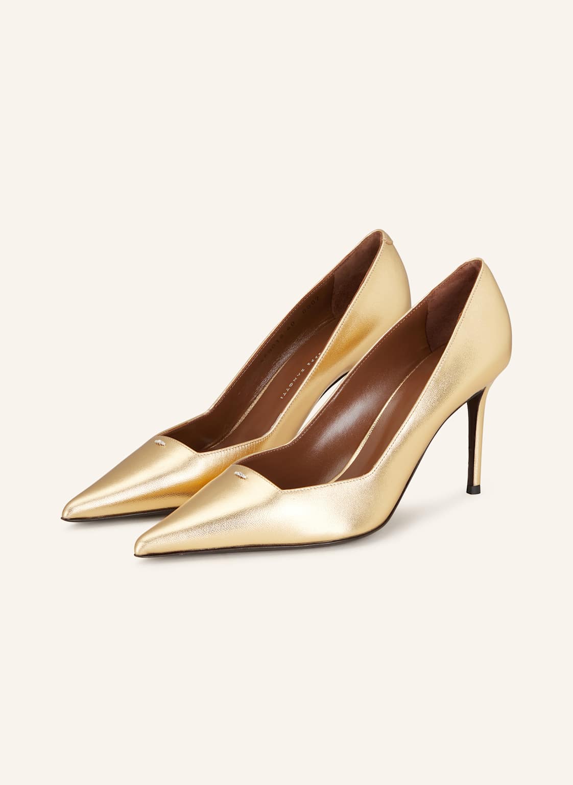 Giuseppe Zanotti Design Pumps gold von GIUSEPPE ZANOTTI DESIGN