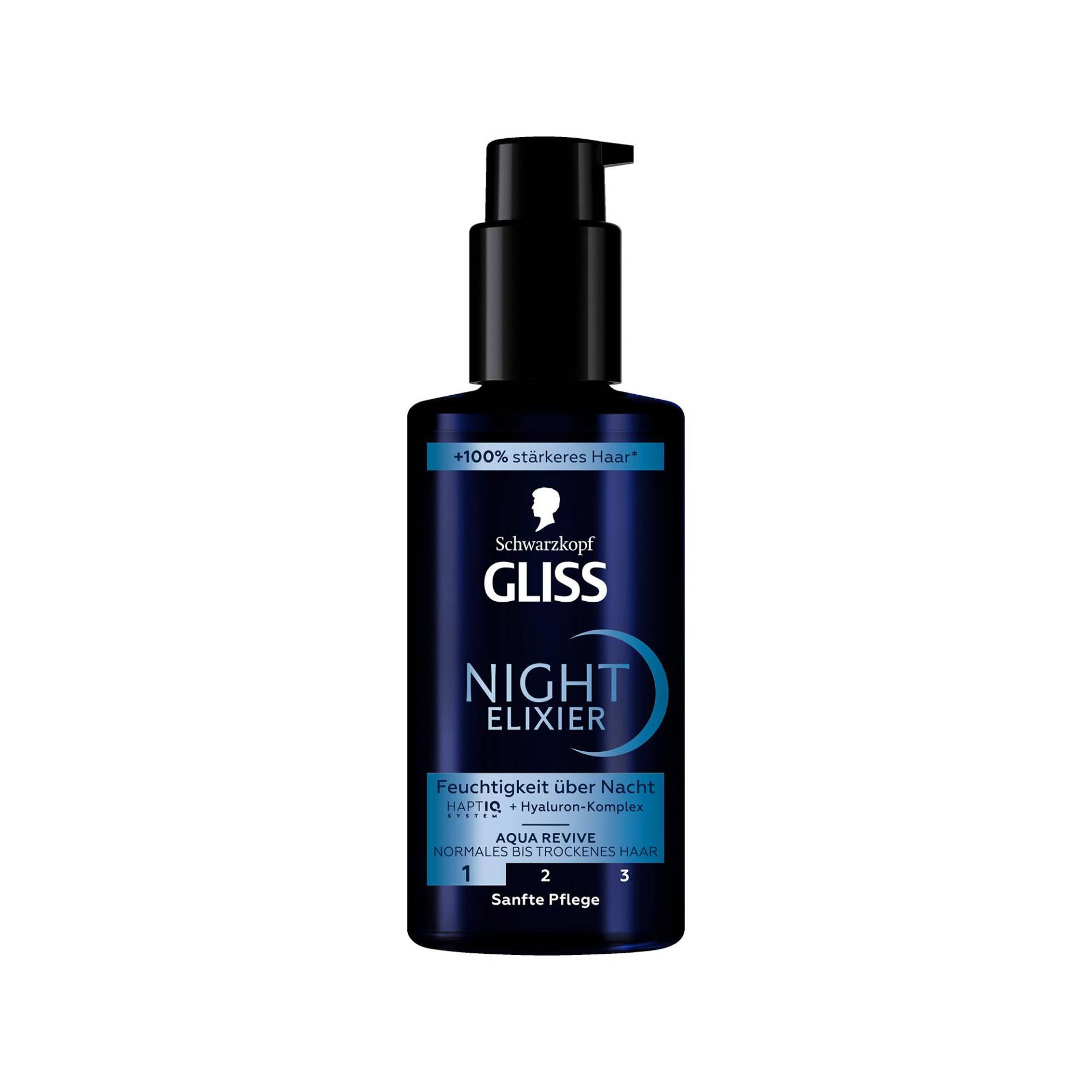 Aqua Revive Night Elixier Damen  100 ml von GLISS KUR