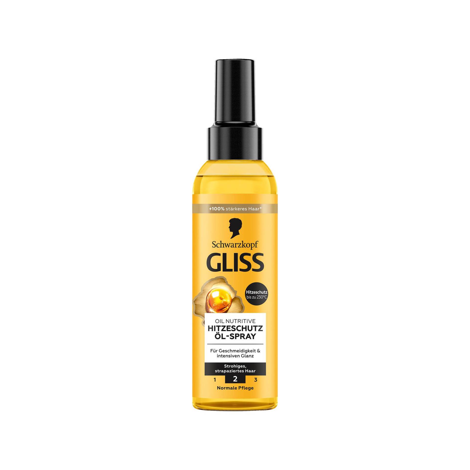 Oil Nutritive Hitzeschutz Öl-spray Damen  150 ml von GLISS KUR