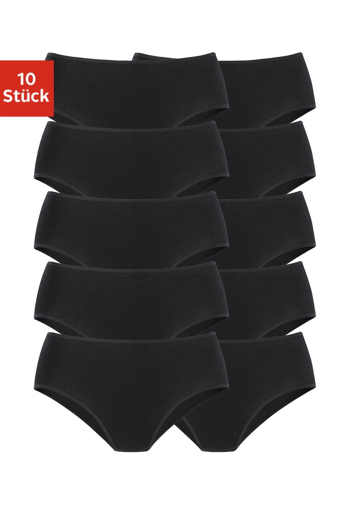 petite fleur Jazz-Pants Slips, (Packung, 10 St.), aus elastischer Baumwolle von PETITE FLEUR