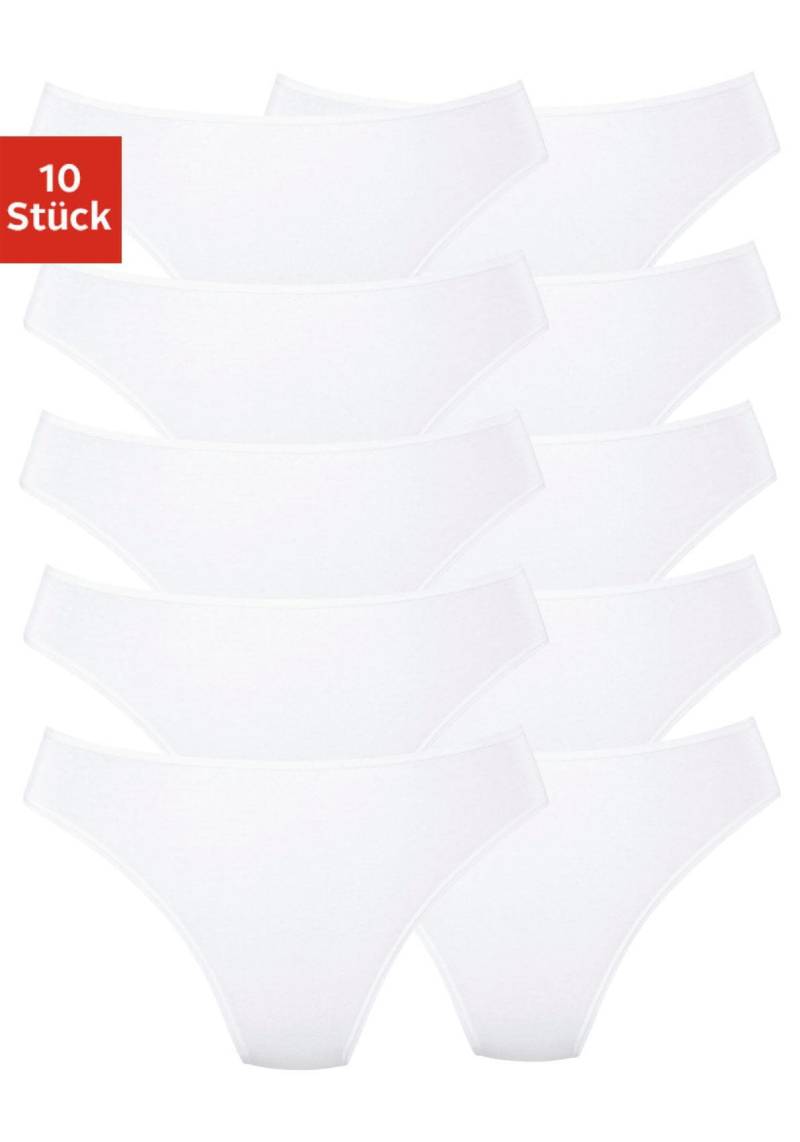 petite fleur String, (10er-Pack), aus elastischer Baumwolle von PETITE FLEUR