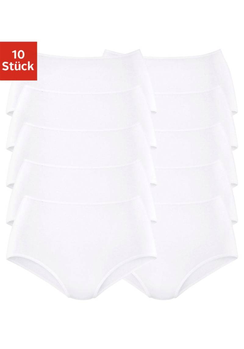 petite fleur Taillenslip, (10er-Pack), aus elastischer Baumwolle von PETITE FLEUR