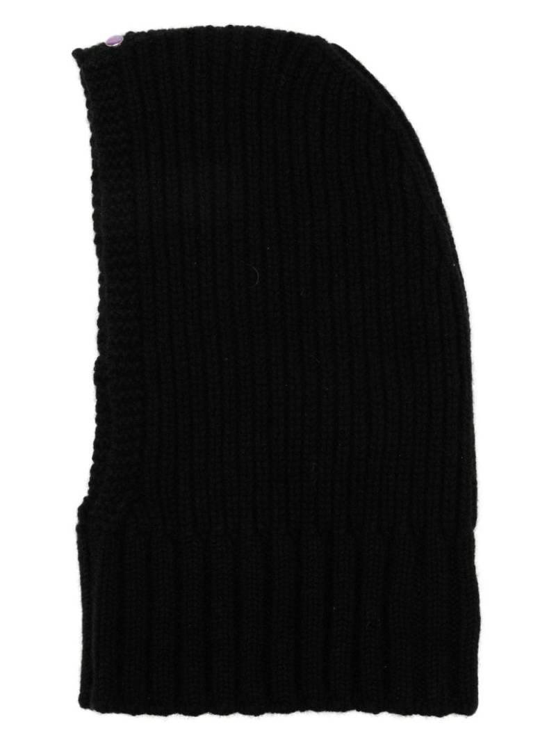 GOD'S TRUE CASHMERE cashmere balaclava - Black von GOD'S TRUE CASHMERE