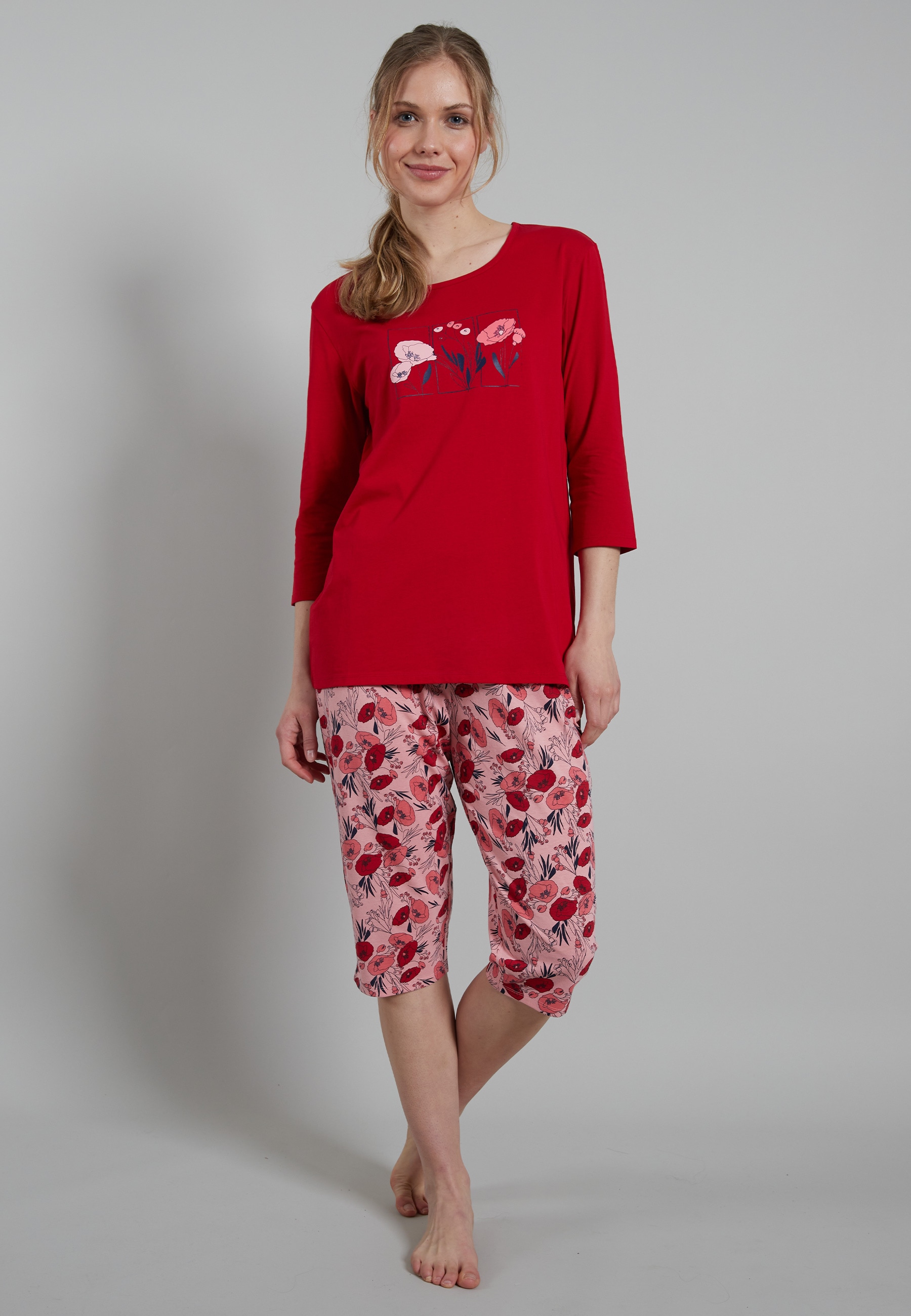 GÖTZBURG Pyjama, mit verspieltem Print und passender Hose GÖTZBURG Pyjama, mit verspieltem Print und passender Hose von GÖTZBURG