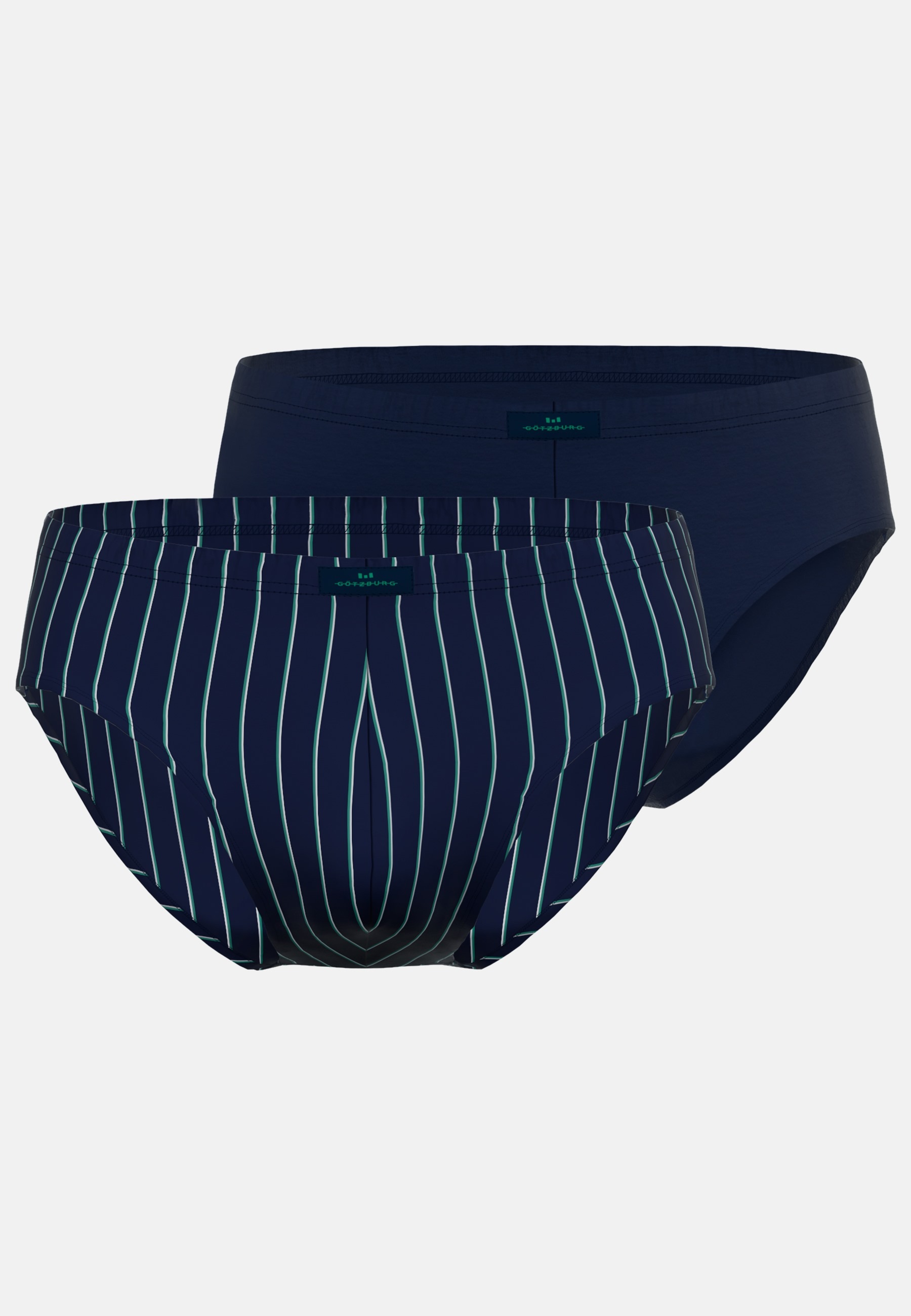 GÖTZBURG Slip, (2er Pack), mit modernem Streifenmuster von GÖTZBURG