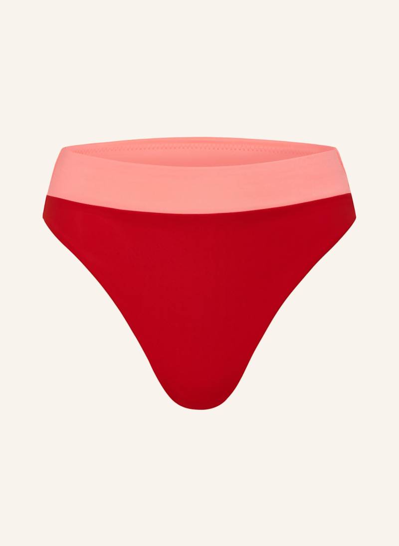 Goldbergh High-Waist-Bikini-Hose Oceane rot von GOLDBERGH