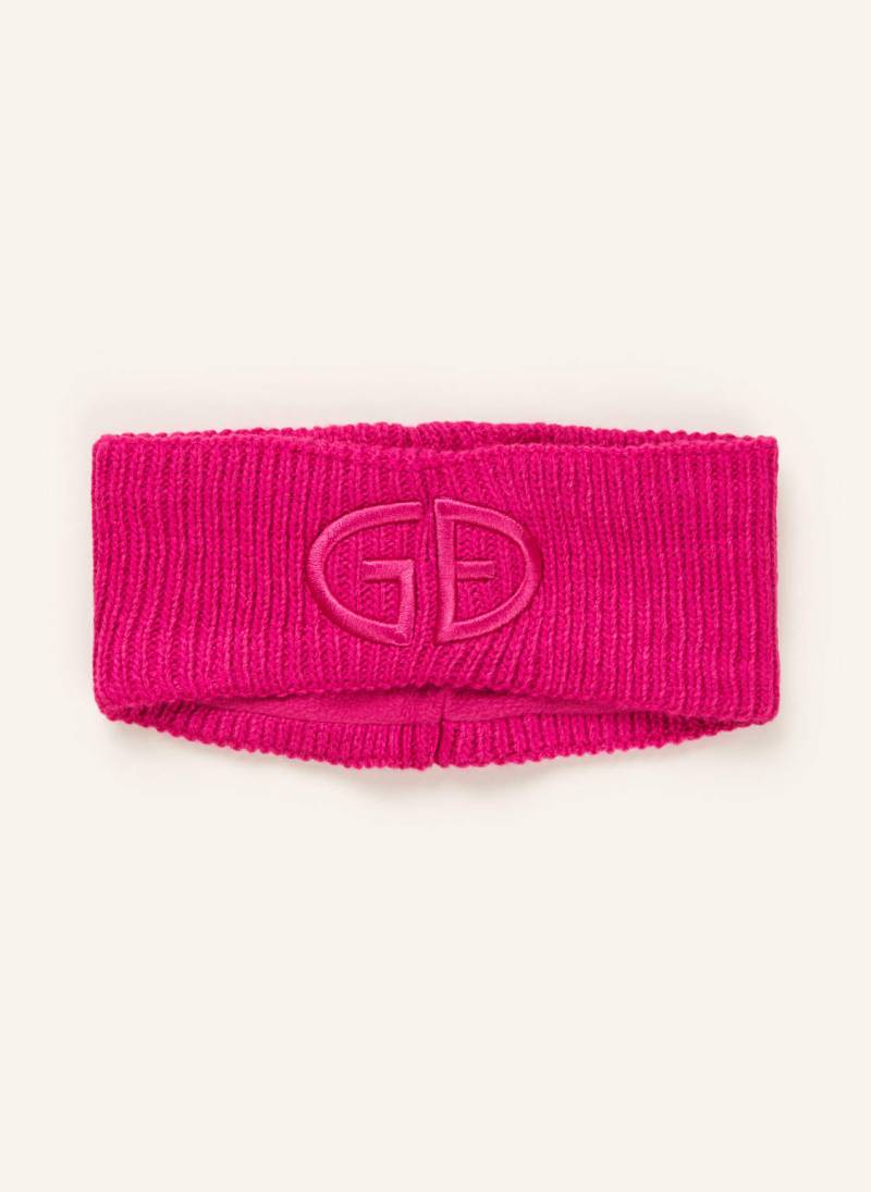 Goldbergh Stirnband Warmth pink von GOLDBERGH